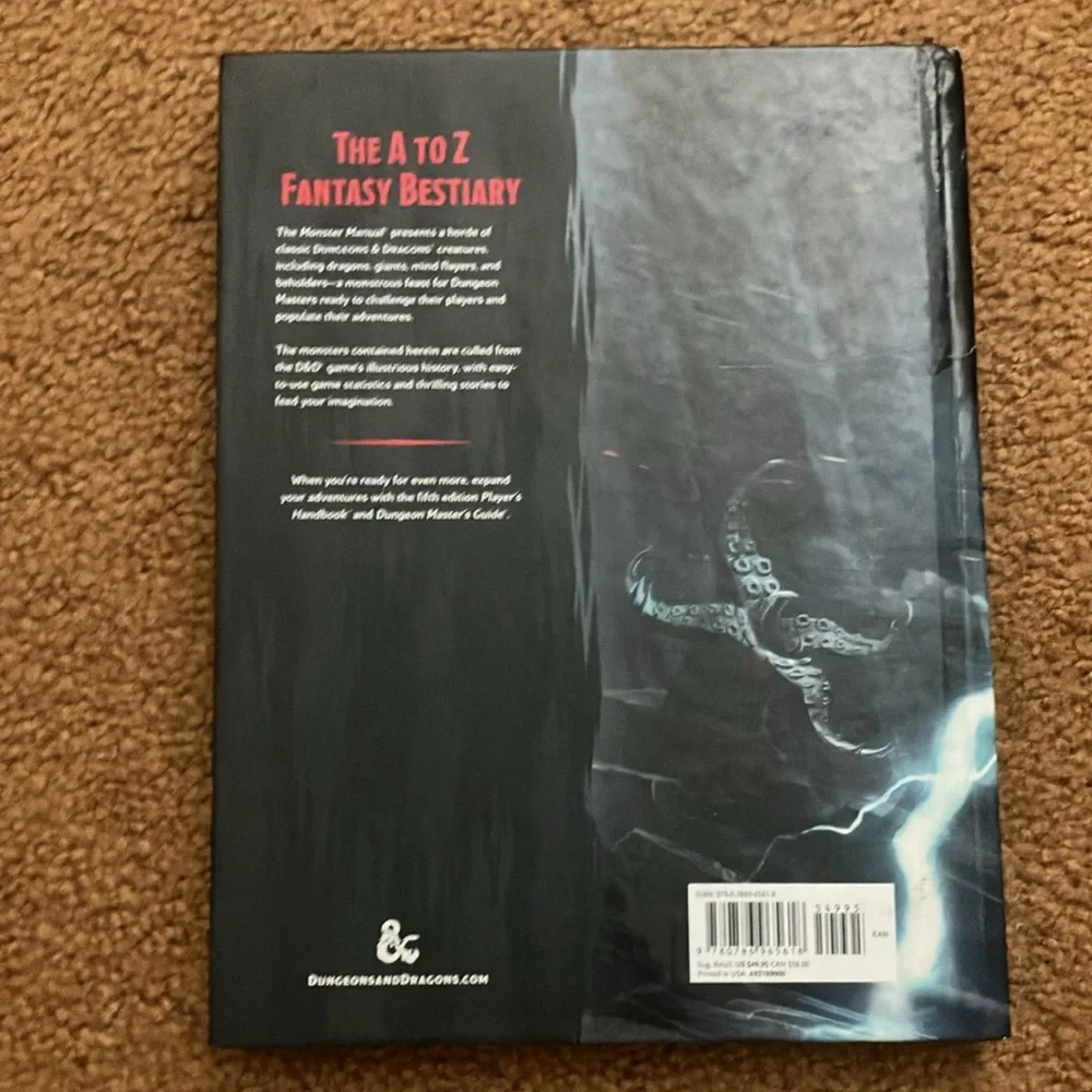D&D Player's Handbook and Monster Manual Set - Picture 3 of 11